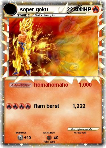 Pokemon soper goku             222211