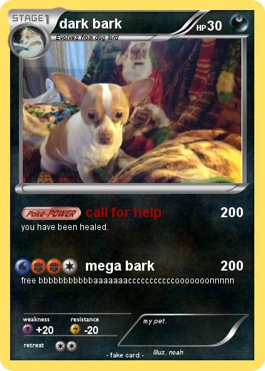 Pokemon dark bark