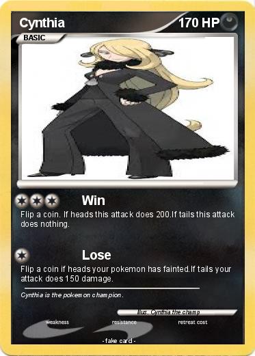 Pokemon Cynthia
