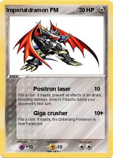 Pokemon Imperialdramon FM