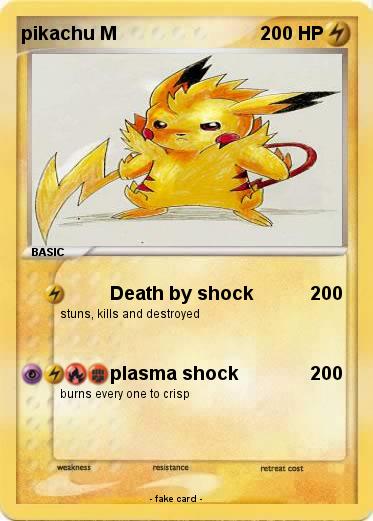 Pokemon pikachu M