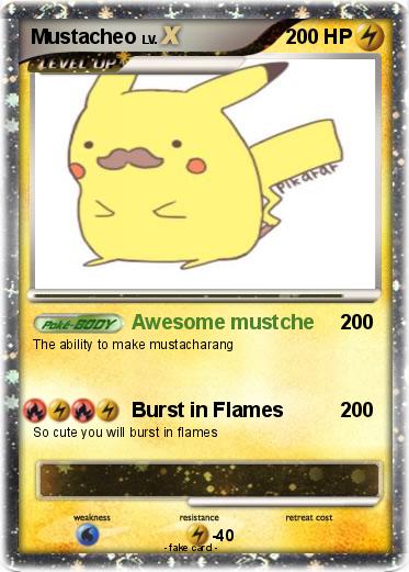 Pokemon Mustacheo