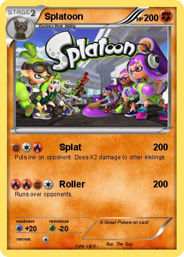 Pokemon Splatoon