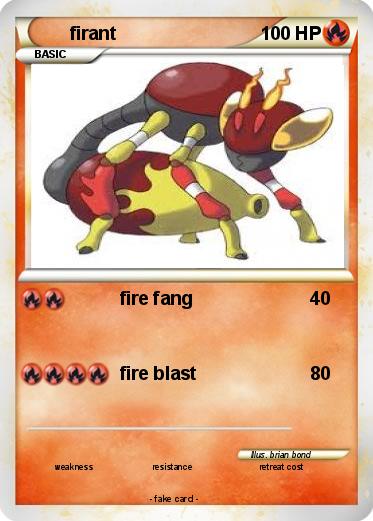 Pokemon firant