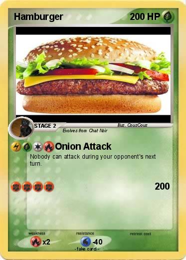 Pokemon Hamburger