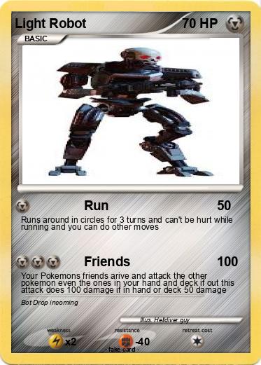 Pokemon Light Robot