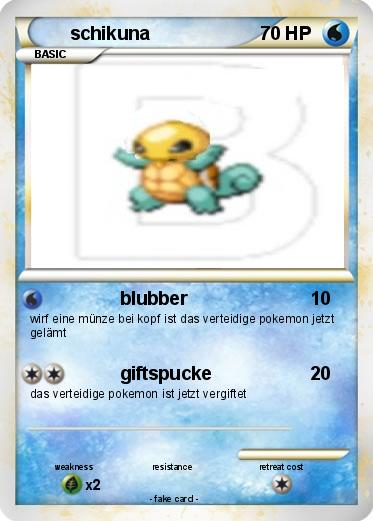 Pokemon schikuna