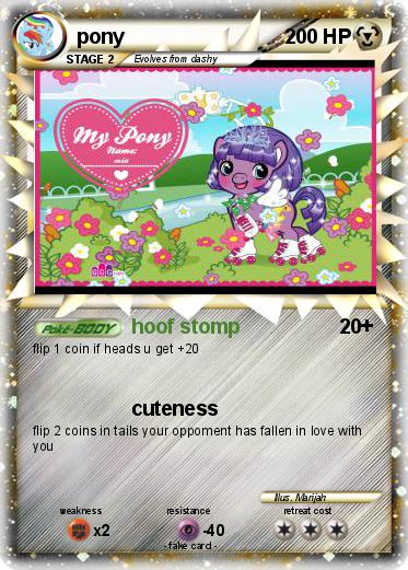 Pokemon pony