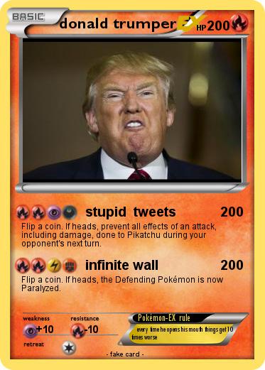 Pokemon donald trumper