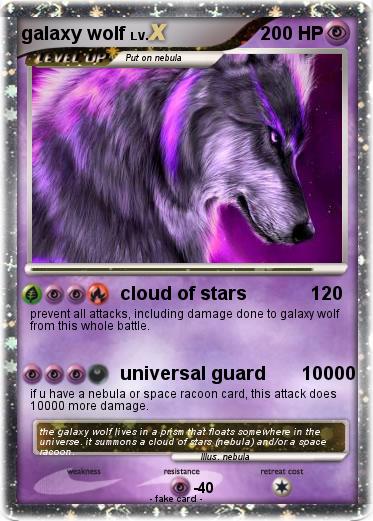 Pokemon galaxy wolf