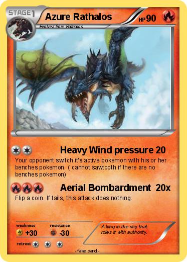 Pokemon Azure Rathalos