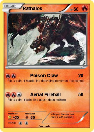 Pokemon Rathalos