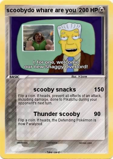 Pokemon scoobydo whare are you