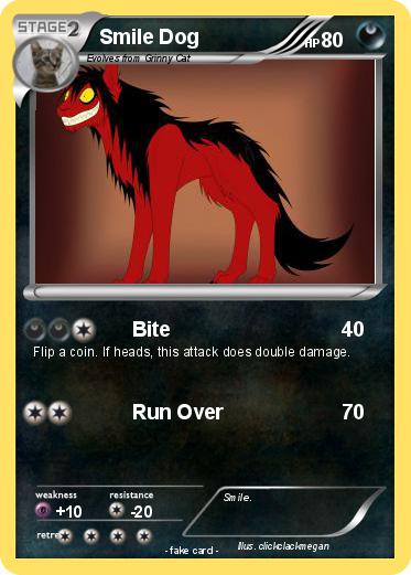 Pokemon Smile Dog