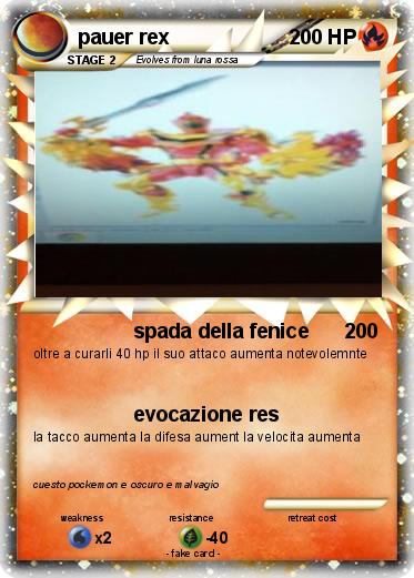 Pokemon pauer rex