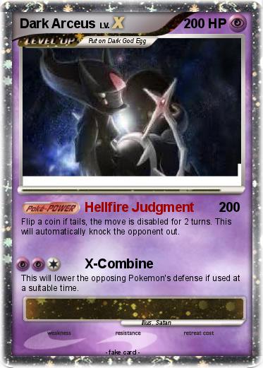 Pokemon Dark Arceus