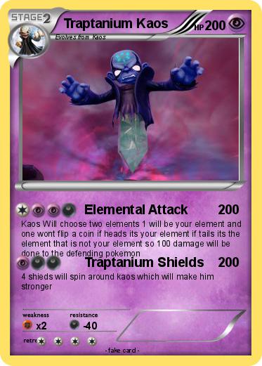 Pokemon Traptanium Kaos