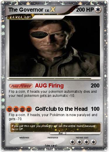Pokemon The Governor