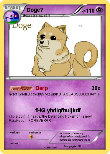 Pokemon Doge?