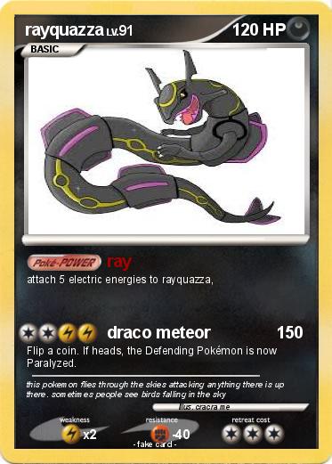 Pokemon rayquazza