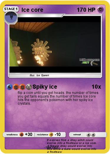 Pokemon Ice core