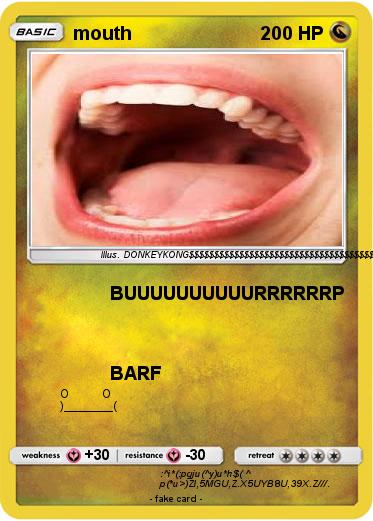 Pokemon mouth
