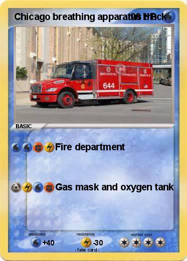Pokemon Chicago breathing apparatus truck
