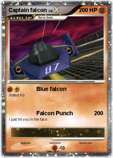 Pokemon Captain falcon