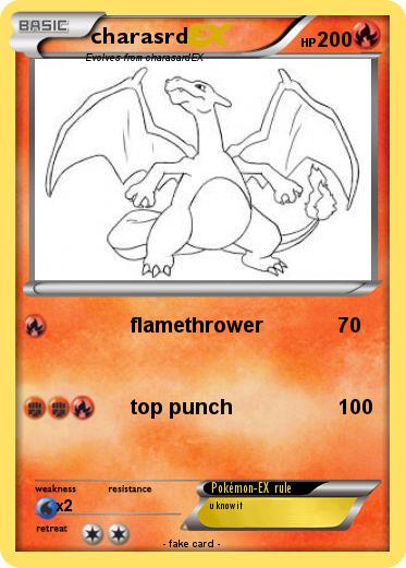 Pokemon charasrd