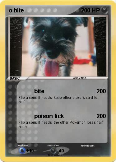 Pokemon o bite