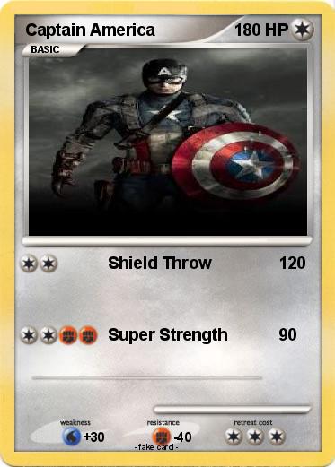 Pokemon Captain America