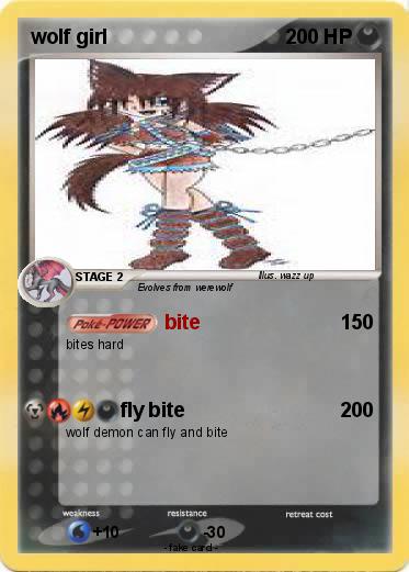 Pokemon wolf girl