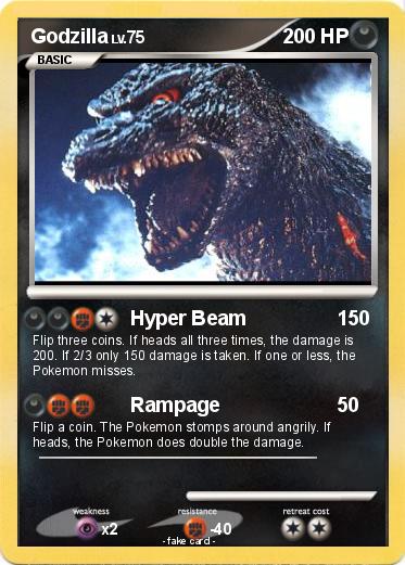 Pokemon Godzilla