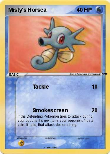 Pokemon Misty's Horsea