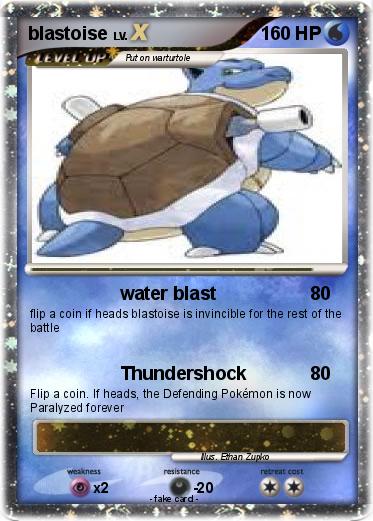 Pokemon blastoise
