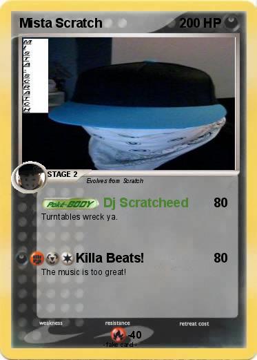 Pokemon Mista Scratch