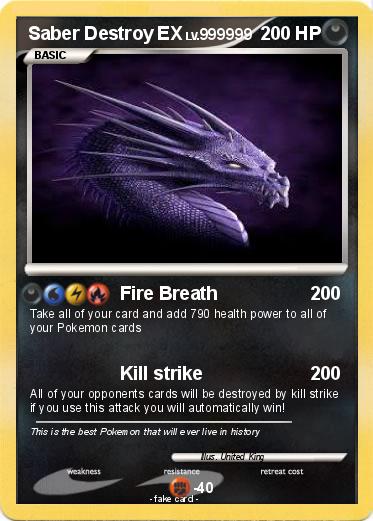 Pokemon Saber Destroy EX