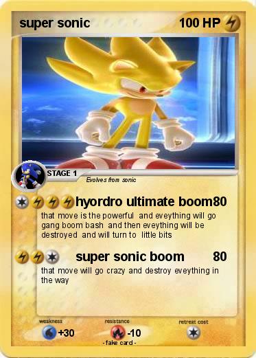 Pokemon super sonic