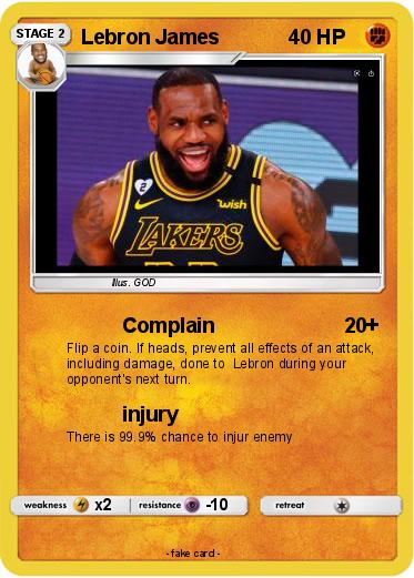 Pokemon Lebron James