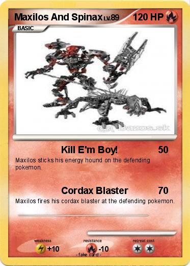 Pokemon Maxilos And Spinax