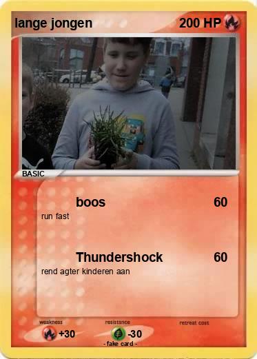 Pokemon lange jongen Pokemon lange jongen