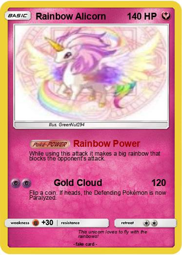 Pokemon Rainbow Alicorn