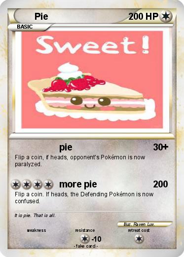 Pokemon Pie