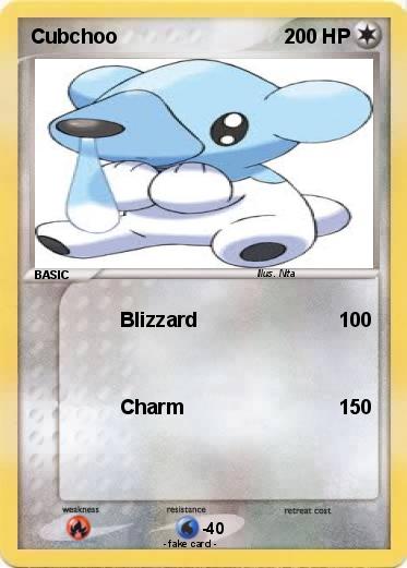 Pokemon Cubchoo