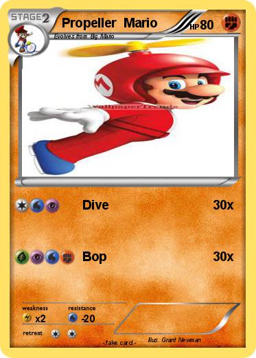Pokemon Propeller  Mario