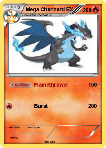 Pokemon Mega Charizard EX
