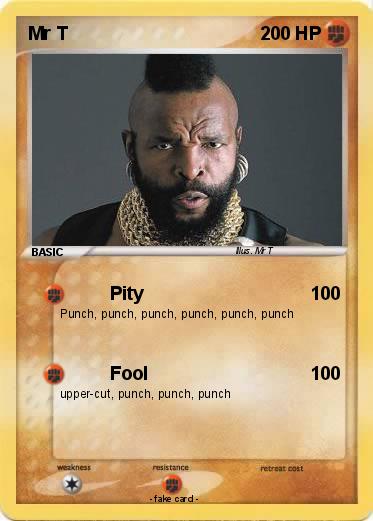 Pokemon Mr T