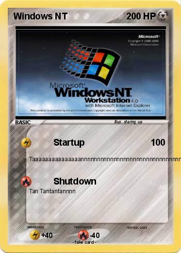 Pokemon Windows NT