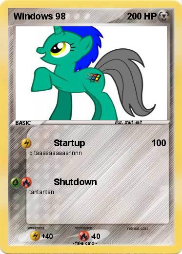 Pokemon Windows 98