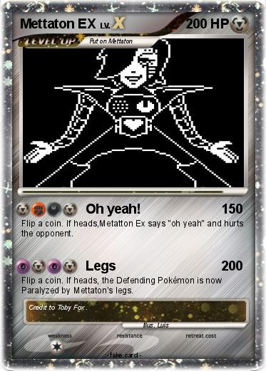 Pokemon Mettaton EX